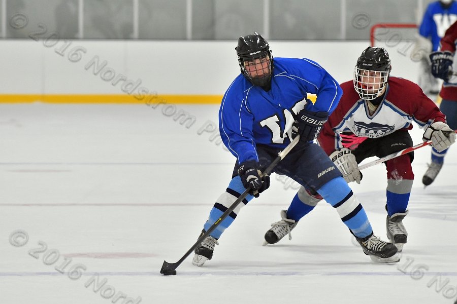Wheaton College Men\'s Ice Hockey vs Middlesex Community College. - Photo By: KEITH NORDSTROM